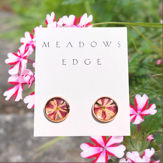 Verbena Flower Earrings