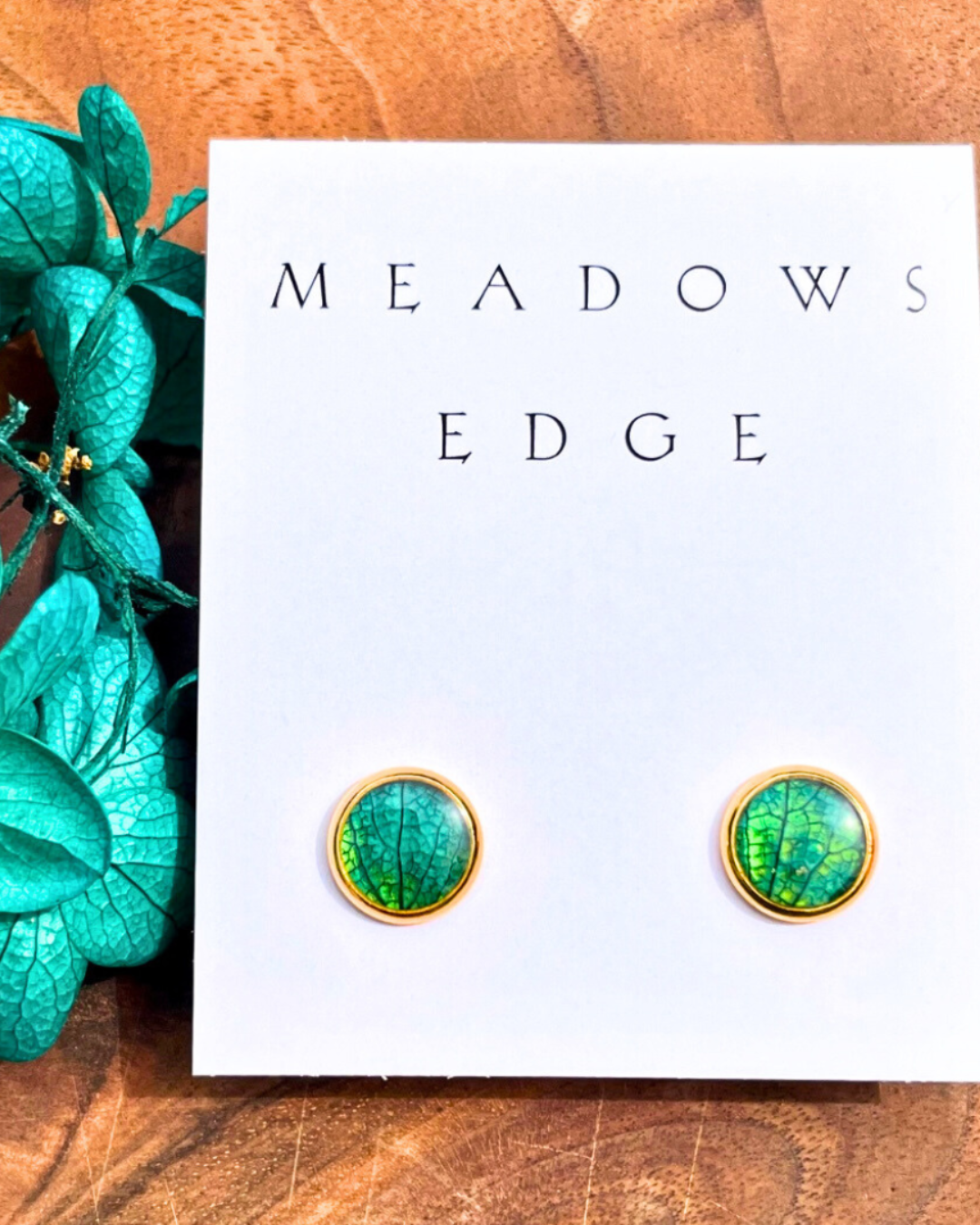 A-Hydrangea Flower Petal Earrings