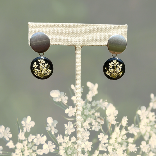 Queen Anne's Lace Dangle Earrings